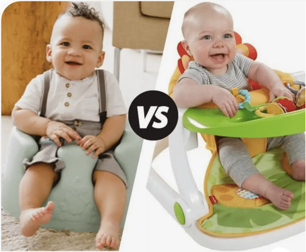 Bumbo Floor Seat vs. Fisher-Price Sit-Me-Up